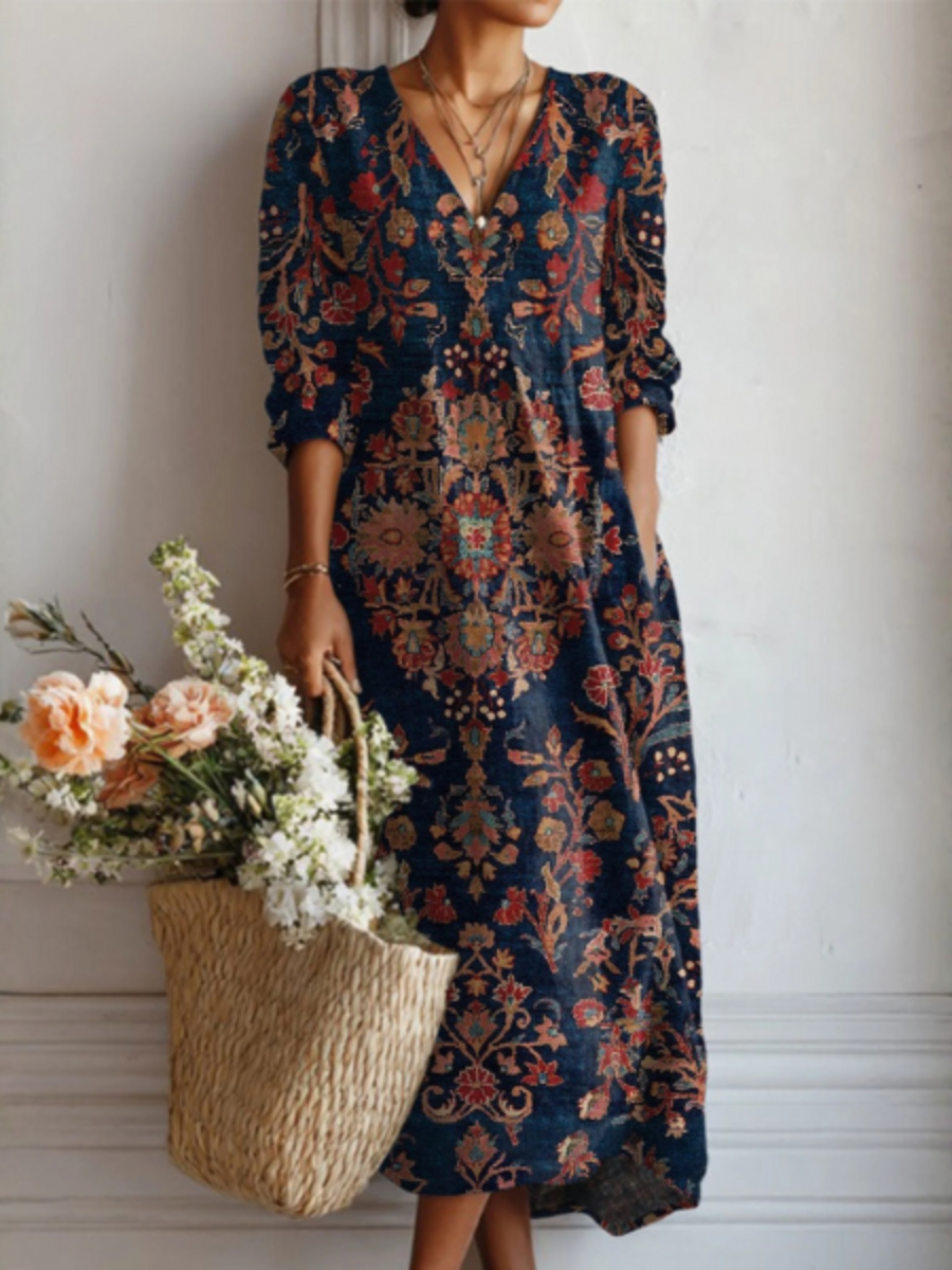 Isla™ - Elegant Linen Dress