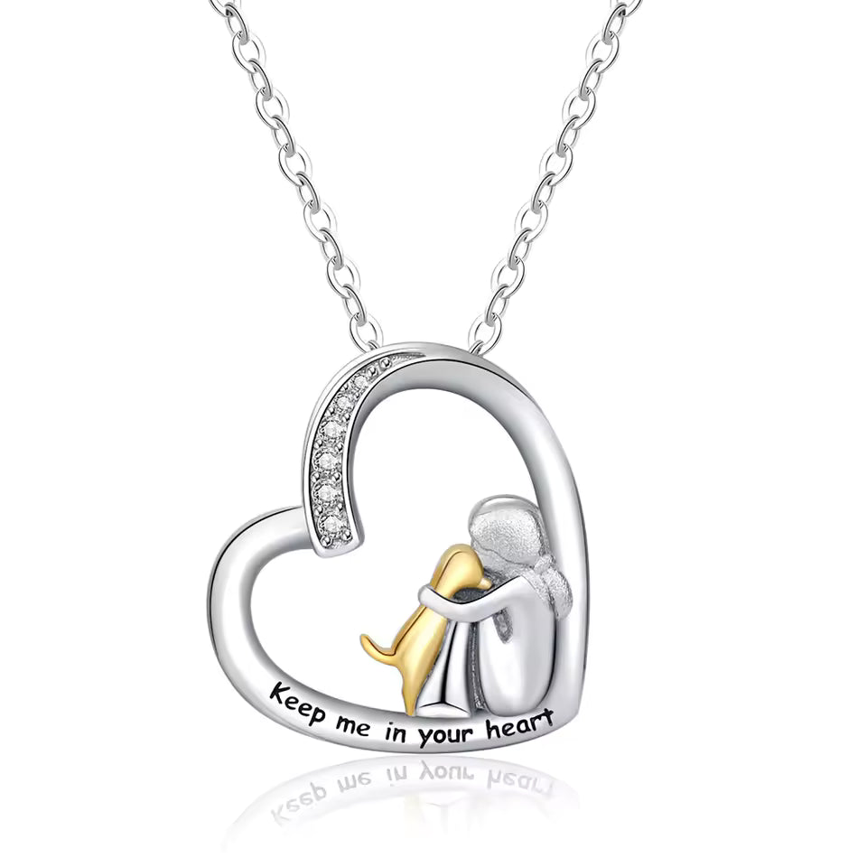 Dog Embrace Necklace