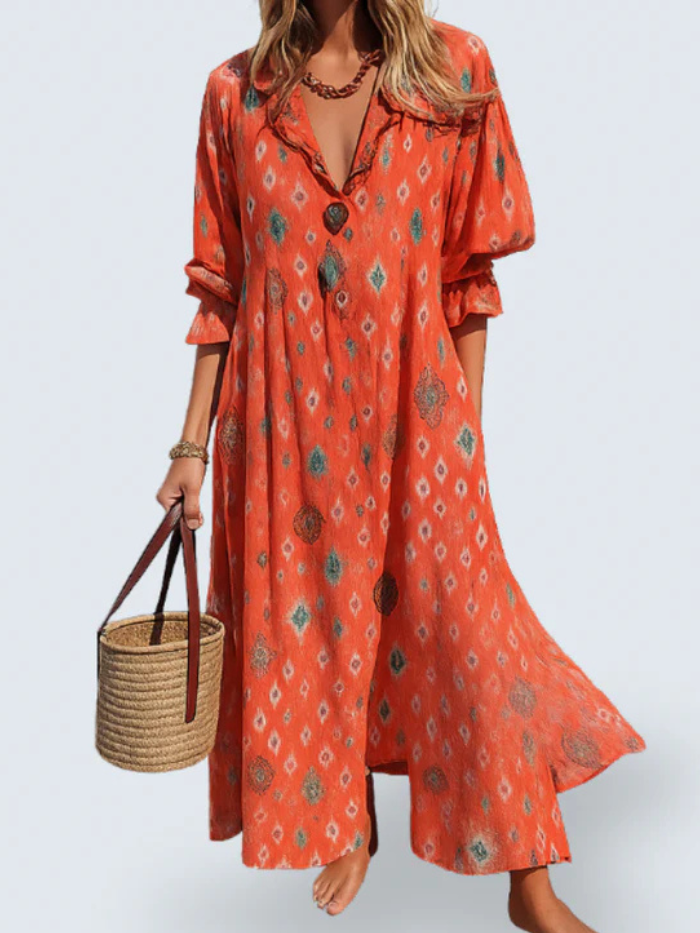 Odessa | Elegant Bohemian Dress